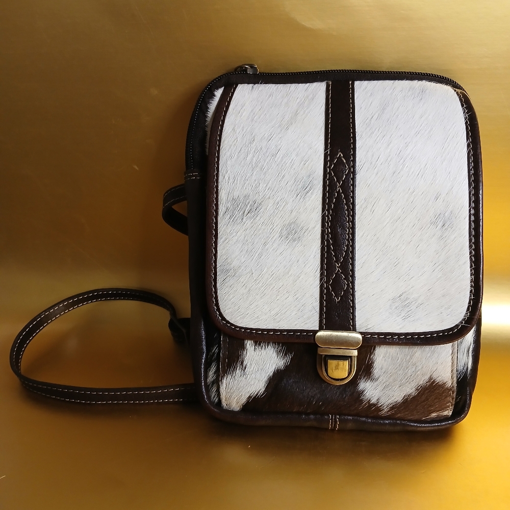 Womens Myra Santa Mesa Mini learher and cowhide bag